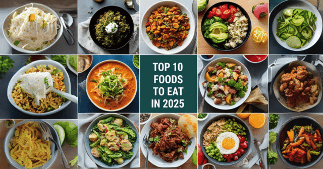 What are the top 10 foods to eat in 2025